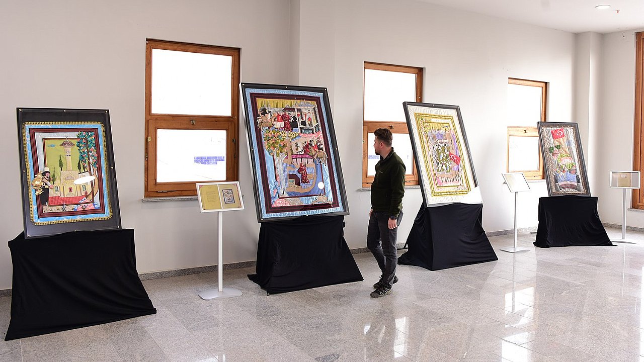 Dulkadiroğlu Kamu Külliyesi’nde Resim Sergisi