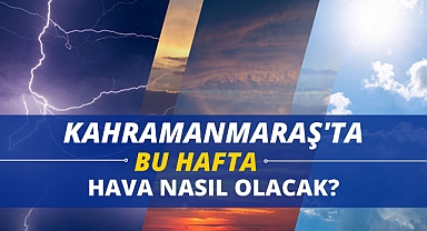 Kahramanmaraş'ta Bu Hafta Hava Nasıl Olacak?