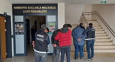 Kahramanmaraş’ta uyuşturucu şüphelisi 5 kişi yakalandı