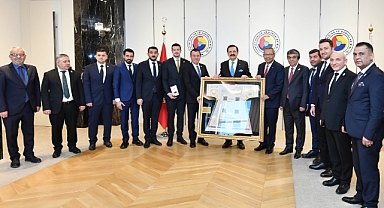 KMTSO Heyeti Hisarcıklıoğlu’nu Ziyaret Etti