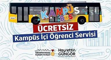 KSÜ'lü Öğrenciler İçin Ücretsiz Kampüs Büs Hizmete Giriyor 