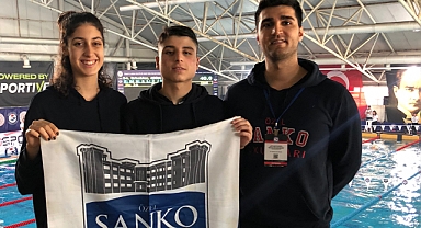 SANKO Okulları Öğrencisi Yüzmede Türkiye Beşincisi Oldu