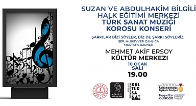 Türk Sanat Müziği Korosu Müzik Ziyafeti Yaşatacak