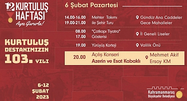 12 Şubat Kurtuluş Haftası Kutlamaları Başlıyor!