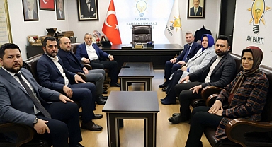 AK Partili Yüksektepe’den Başkan Görgel’e Ziyaret