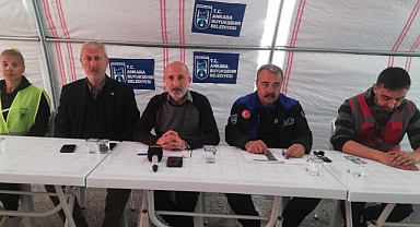 Ali Öztunç, Ankara Büyükşehir Belediyesi’nin Kahramanmaraş’taki çalışmalarını anlattı