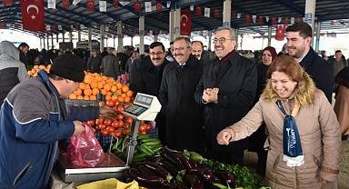 Başkan Güngör Göksun’da Esnaf ve Vatandaşlarla Bir Araya Geldi