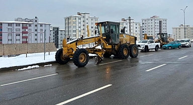 Büyükşehir Kar Nöbetini Sürdürüyor
