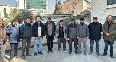 Hamburg Türk Basın Birliği Deprem Bölgesinde