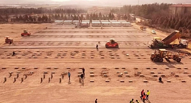 Karacasu Konteyner Kentte İkinci Etap Çalışmaları Sürüyor