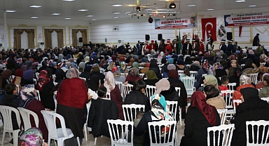 Pazarcık'ta Hayati İnanç sevgisi salona sığmadı