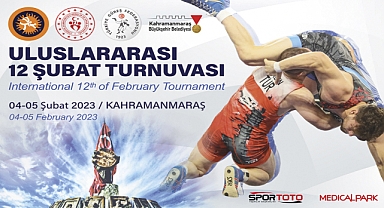 Uluslararası 12 Şubat U20 Güreş Turnuvası Kahramanmaraş'ta