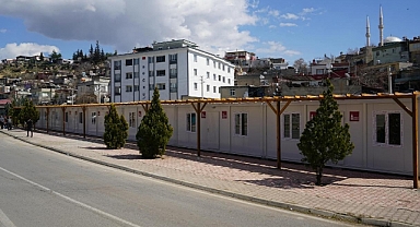 Ballıca Prefabrik Çarşı Hizmete Hazır