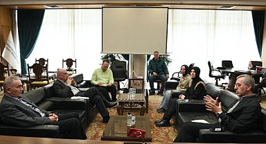 Başkan Güngör’e Uluslararası Kuruluşlardan Ziyaret