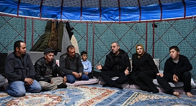 Başkan Güngör, Kılavuzlu Geçici Barınma Merkezi’nde