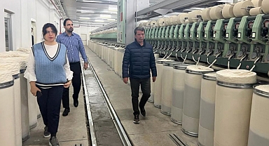 Başkan Okumuş’tan Nazar Tekstil’e Ziyaret