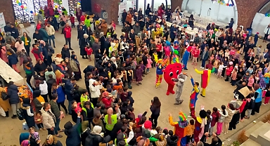 Çadır kentlerde kalan çocuklar EXPO 2023 alanında unutulmaz bir gün yaşadı