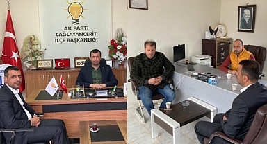 Çimen’den AK Parti Teşkilatlarına Ziyaret