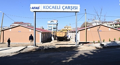 Esnaflar Kocaeli Çarşısı’na Yerleşmeye Başladı