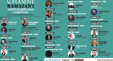 Hasene Ramazan'ı Abdülhamid Han Camii'nde