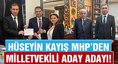 Hüseyin Kayış MHP'den Milletvekili Aday Adayı!
