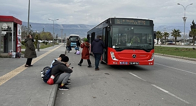 Kahramanmaraş’ta Günlük 25 Bin Yolcu Ücretsiz Taşınıyor