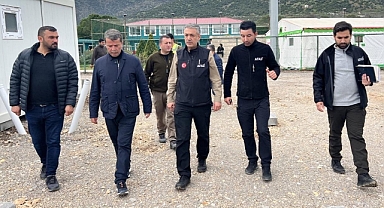 Koordinatör Karaman Valisi Şekeroba Mahallesi'nde İncelemelerde bulundu