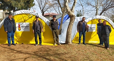 Onikişubat Belediyesi’nden depremzede 1000 aileye çadır desteği