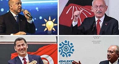 YSK'dan Cumhurbaşkanı adayları için bağış ve nakdi kararı