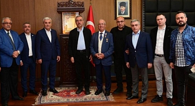 Azerbaycan Heyeti’nden Başkan Güngör’e Ziyaret