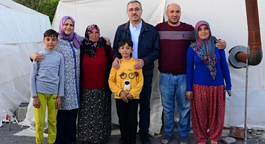 Başkan Güngör, Geçici Barınma Merkezinde Vatandaşlarla Buluştu