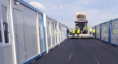 Elbistan’da Geçici Barınma Merkezinde Çalışmalar Sürüyor