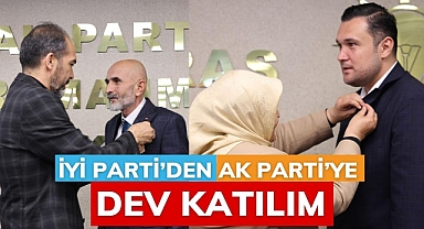 İYİ Parti’den AK Parti’ye Dev Katılım