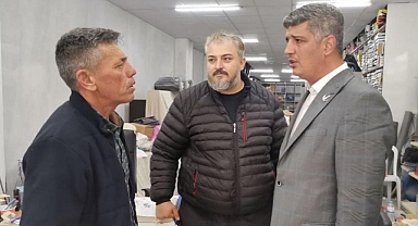 Kahramanmaraş esnafı Aydoğar'ı bağrına bastı