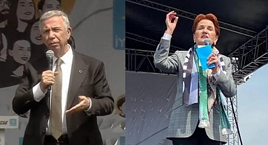 Akşener ve Yavaş Bursa'dan seslendiler.... Bir oy Kemal'a, bir oy Meral'e