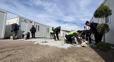 Büyükşehir, Geçici Konaklama Merkezlerinde Çalışmalarını Sürdürüyor