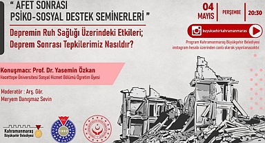 Büyükşehir’in Psiko-Sosyal Destek Seminerleri Devam Ediyor