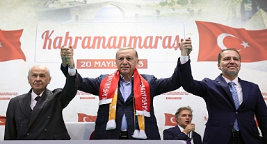 Cumhurbaşkanı Erdoğan'a Kahramanmaraş'ta Sevgi Seli