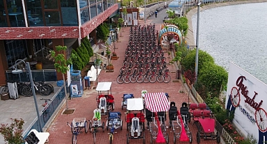 Depremzedelere ev sahipliği yapan Bisiklet ve Yürüyüş Yolu yeniden faaliyete başlıyor