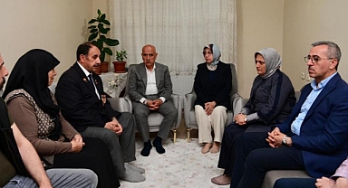 Kirişci ve Güngör’den Şehit Ailesi ve Kıbrıs Gazisine Ziyaret