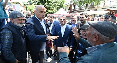 Kirişci ve Güngör, Esnaf Ziyaretlerini Sürdürüyor