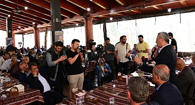 Kirişci ve Güngör, Muhtarlarla Bir Araya Geldi