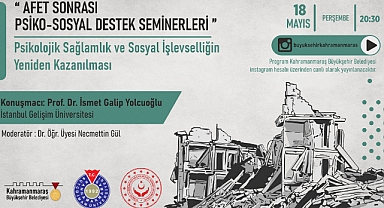 Psiko-Sosyal Destek Seminerleri Sürüyor