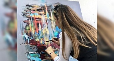 Ressam Leyla Afacan Kodaman’ın SANKO’da Açtığı Sergi Devam Ediyor