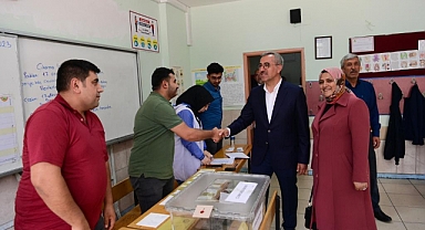 “Seçimin Ülkemiz ve Milletimiz İçin Hayırlı Olmasını Diliyorum”