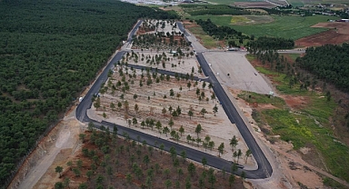 Şehir Mezarlığının Bağlantı Yolu Yapıldı