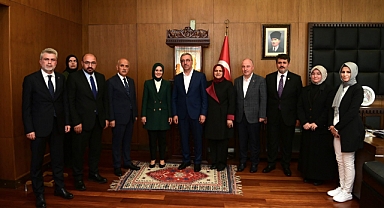 Bakan Göktaş’tan Büyükşehir’e Ziyaret