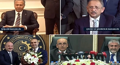 Bakanlıklarda devir teslim