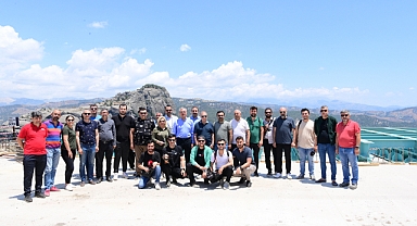 Başkan Güngör: Ali Kayası Cam Teras’ta Çalışmalarımızı Sürdürüyoruz