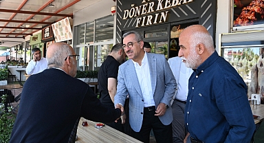 Başkan Güngör, Uzun Çarşı Esnafını Ziyaret Etti